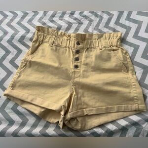 Yellow Arizona Jean Shorts
